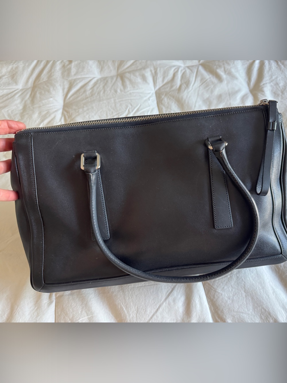 MINT Vintage Coach Bonnie Cashin Legacy Tote 9420 Black Leather - Flawless